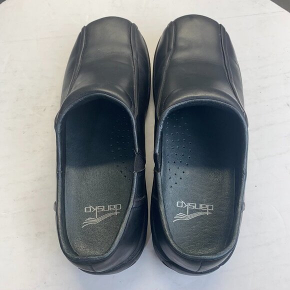 Dansko Womens Size 40 Shoes Loafer Slip On Flat Bicycle Toes Black,Comfort - Picture 4 of 14